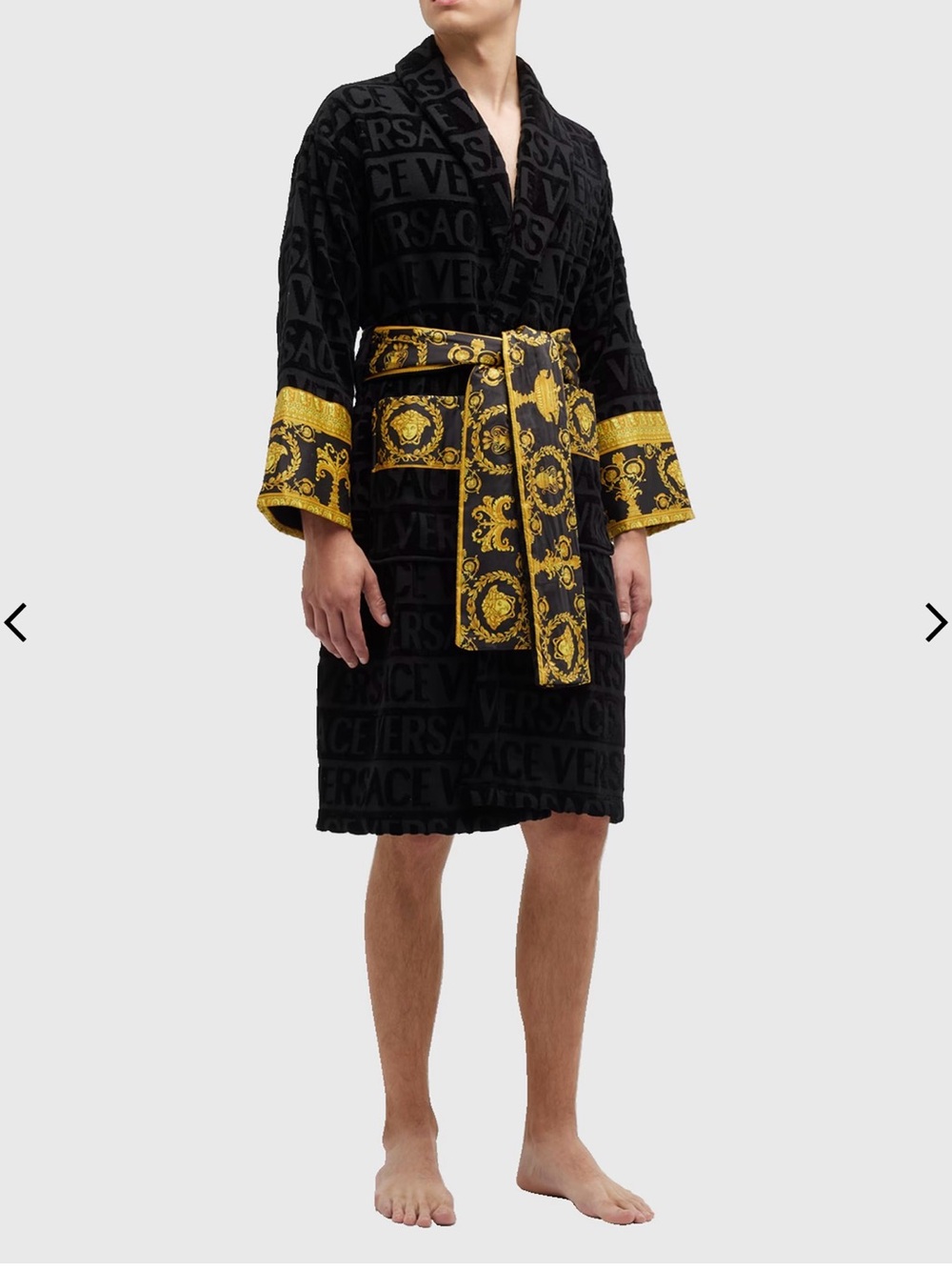 Versace Baroque Unisex Robe - Picture 2 of 6